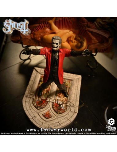 Ghost Papa Emeritus IV Estatua Rock Iconz 22 cm