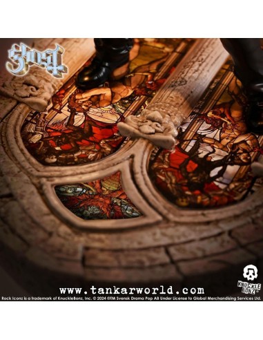 Ghost Papa Emeritus IV Estatua Rock Iconz 22 cm