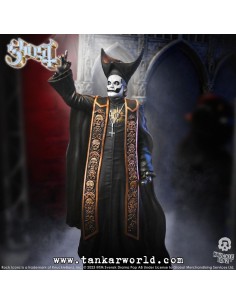 Ghost Papa Emeritus IV (Black Robes) Estatua Rock Iconz 22 cm 2