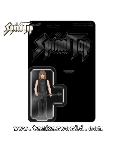 Spinal Tap Derek Smalls (None More Black) Figura ReAction Wave 02