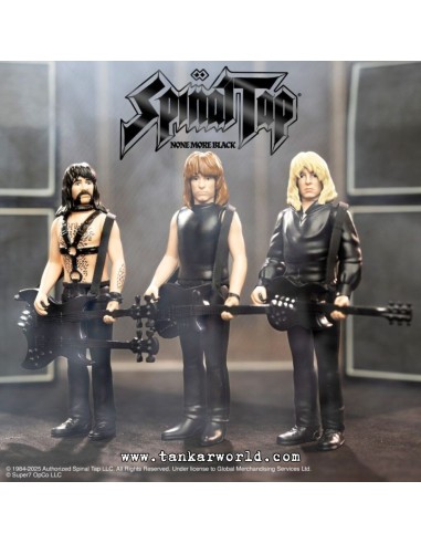 Spinal Tap Derek Smalls (None More Black) Figura ReAction Wave 02