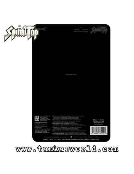 Spinal Tap Nigel Tufnel (None More Black) Figura ReAction Wave 02