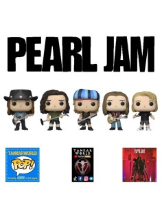 Funko Pop! - Pearl Jam - Mine McCready/Jeff Ament/Eddie Vedder/Matt Cameron/Stone Gossard - 5 - Rocks - 5 pack 2