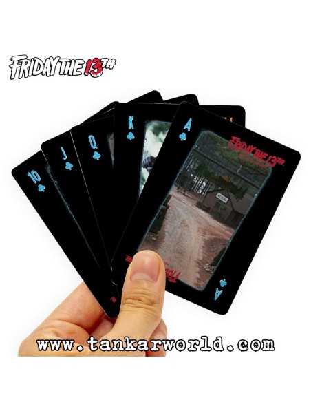 Friday the 13th Baraja Poker 54 cartas - 6x9 cm