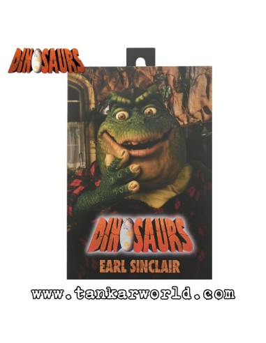 Dinosaurs Earl Sinclair Figura Ultimate NECA 18 cm
