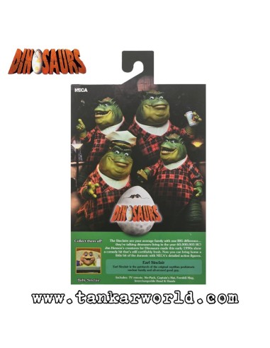 Dinosaurs Earl Sinclair Figura Ultimate NECA 18 cm