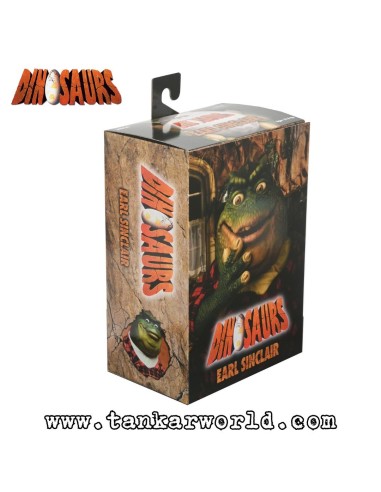 Dinosaurs Earl Sinclair Figura Ultimate NECA 18 cm