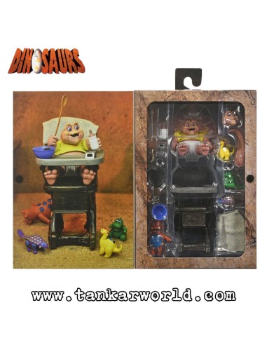 Dinosaurs Baby Sinclair Figura Ultimate NECA 18 cm