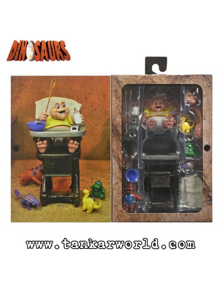 Dinosaurs Baby Sinclair Figura Ultimate NECA 18 cm