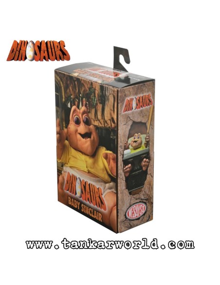 Dinosaurs Baby Sinclair Figura Ultimate NECA 18 cm