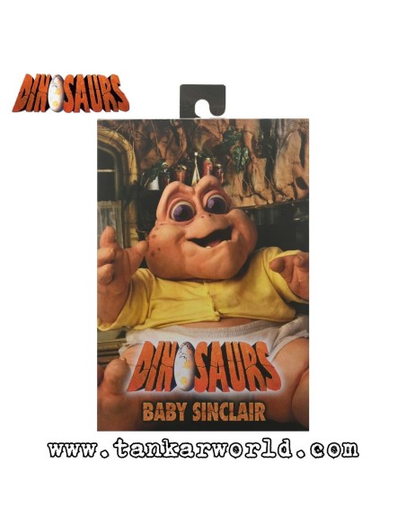 Dinosaurs Baby Sinclair Figura Ultimate NECA 18 cm
