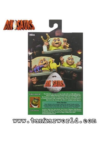 Dinosaurs Baby Sinclair Figura Ultimate NECA 18 cm