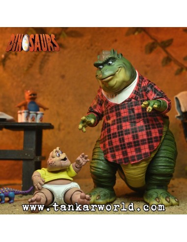 Dinosaurs Baby Sinclair Figura Ultimate NECA 18 cm