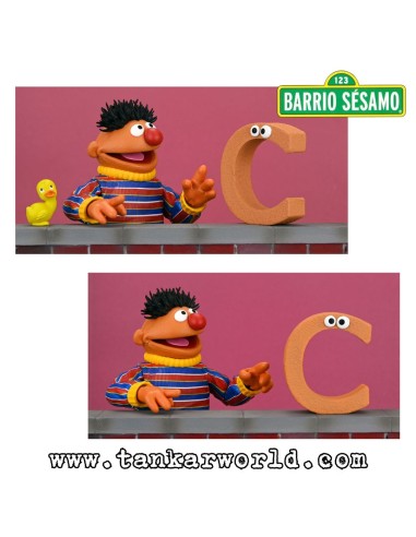 Epi / Ernie Sesame Street Figura Articulada Ultimate NECA 18 cm