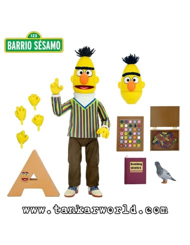 Blas / Bert Sesame Street Figura Articulada Ultimate NECA 18