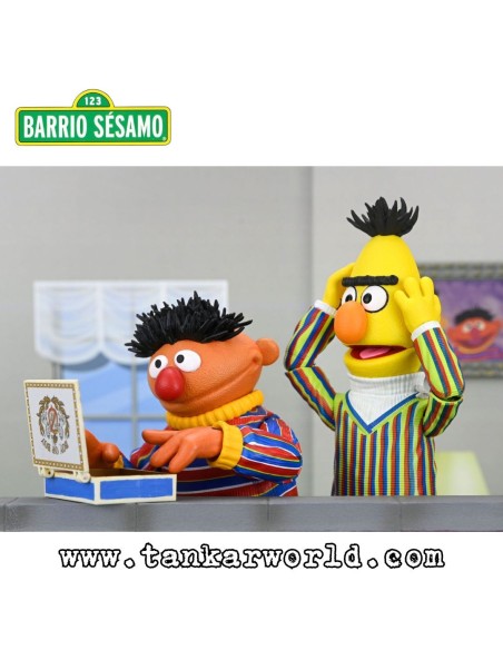 Blas / Bert Sesame Street Figura Articulada Ultimate NECA 18