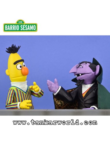 Blas / Bert Sesame Street Figura Articulada Ultimate NECA 18