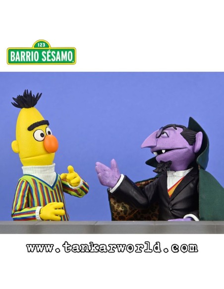 Blas / Bert Sesame Street Figura Articulada Ultimate NECA 18