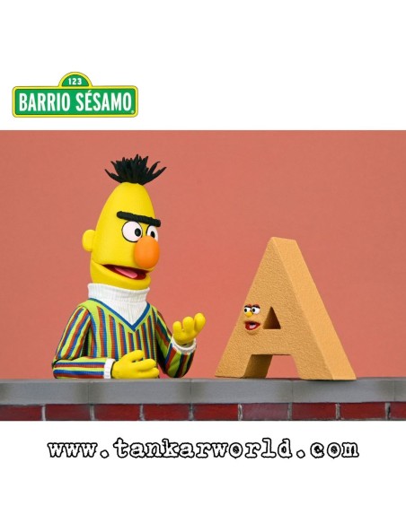 Blas / Bert Sesame Street Figura Articulada Ultimate NECA 18