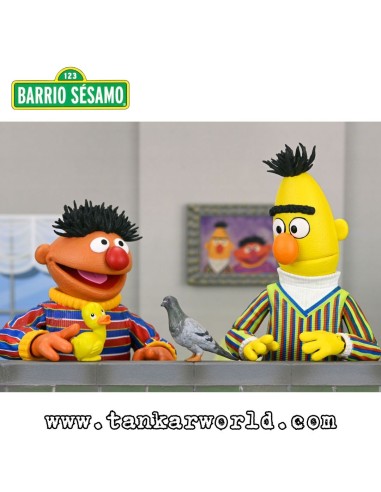 Blas / Bert Sesame Street Figura Articulada Ultimate NECA 18