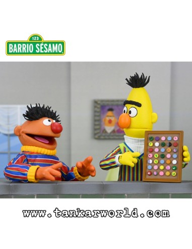 Blas / Bert Sesame Street Figura Articulada Ultimate NECA 18