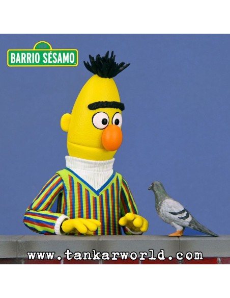 Blas / Bert Sesame Street Figura Articulada Ultimate NECA 18