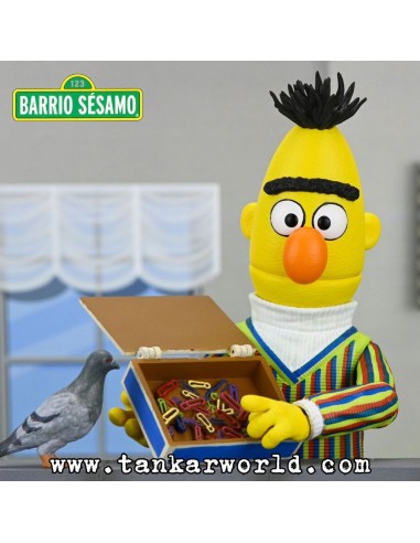 Blas / Bert Sesame Street Figura Articulada Ultimate NECA 18