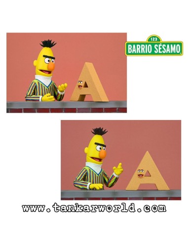 Blas / Bert Sesame Street Figura Articulada Ultimate NECA 18