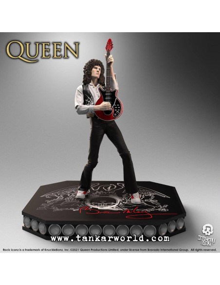 Queen Brian May Estatua Rock Iconz  Limited Edition 23 cm
