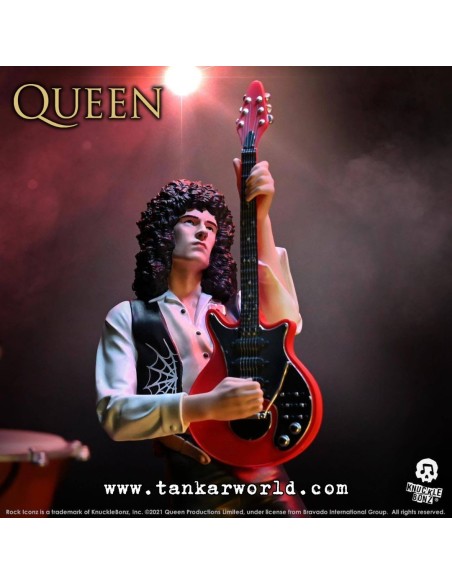 Queen Brian May Estatua Rock Iconz  Limited Edition 23 cm