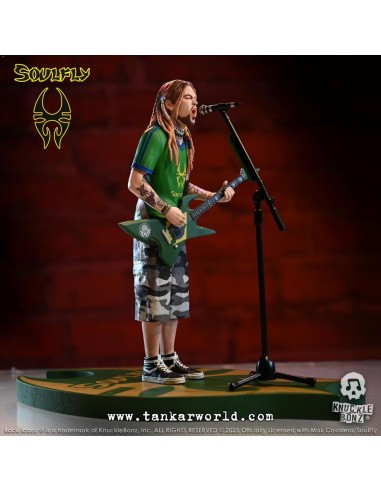 Soulfly Max Cavalera Estatua Rock Iconz 22 cm