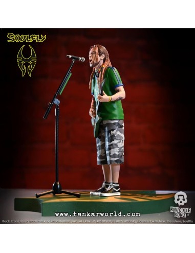 Soulfly Max Cavalera Estatua Rock Iconz 22 cm