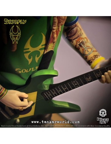 Soulfly Max Cavalera Estatua Rock Iconz 22 cm