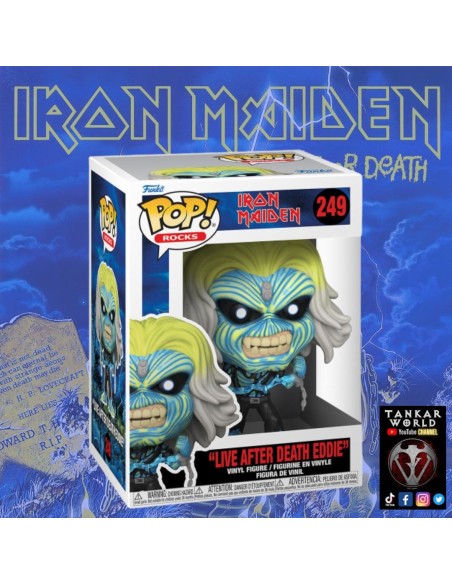 Funko Pop! - Eddie Live After Death - Iron Maiden - 249
