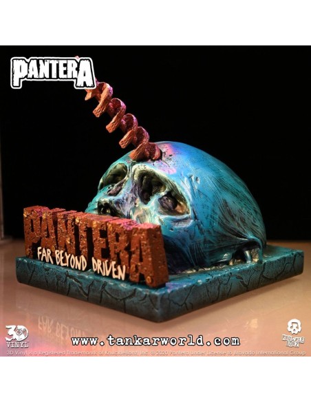 Pantera Far Beyond Driven Estatua 3D Vinyl 23 x 18 cm