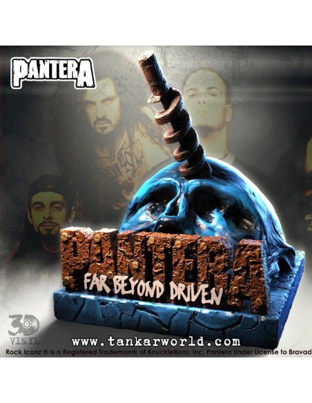Pantera Far Beyond Driven Estatua 3D Vinyl 23 x 18 cm