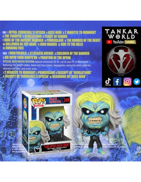 Funko Pop! - Eddie Live After Death - Iron Maiden - 249