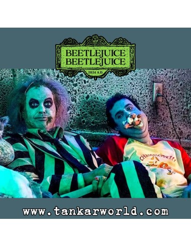 Beetlejuice Beetlejuice - Pack de 3 Figuras Waiting Room 2: Spaceman, Hot Dog Contest Winner, Cat Lady