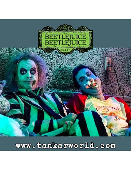 Beetlejuice Beetlejuice - Pack de 3 Figuras Waiting Room 2: Spaceman, Hot Dog Contest Winner, Cat Lady
