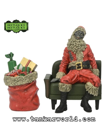 Beetlejuice Beetlejuice - Pack de 3 Figuras Waiting Room 1: Santa, Delia Deetz, Escape Artist