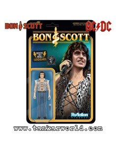 Bon Scott (Leopard Print) Figura ReAction Wave 02 - 10 cm 2