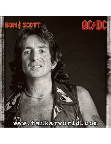 Bon Scott (Leopard Print) Figura ReAction Wave 02 - 10 cm