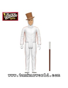 Willy Wonka (White Suit) Charlie y la fabrica de chocolate (1971) Figura ReAction Wave 03 10 cm
