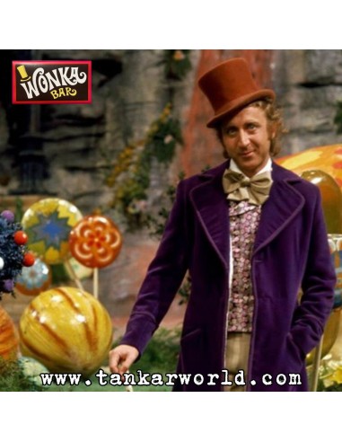 Willy Wonka (White Suit) Charlie y la fabrica de chocolate (1971) Figura ReAction Wave 03 10 cm
