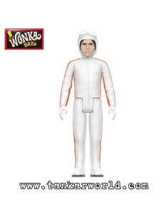 Mike Teeve (White Suit) Charlie y la fabrica de chocolate (1971) Figura ReAction Wave 03 10 cm