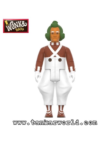 Oompa Loompa Charlie y la fabrica de chocolate (1971) Figura ReAction Wave 03 10 cm