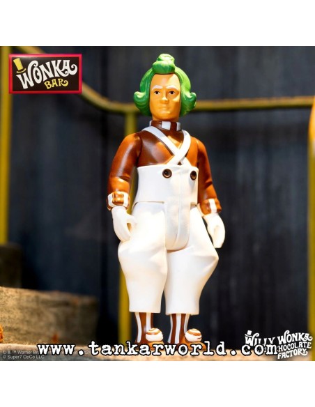 Oompa Loompa Charlie y la fabrica de chocolate (1971) Figura ReAction Wave 03 10 cm
