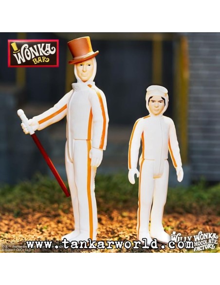 Oompa Loompa Charlie y la fabrica de chocolate (1971) Figura ReAction Wave 03 10 cm