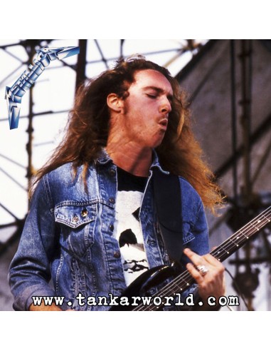 Cliff Burton Metallica Figura ReAction Wave 01 Super7 10 cm