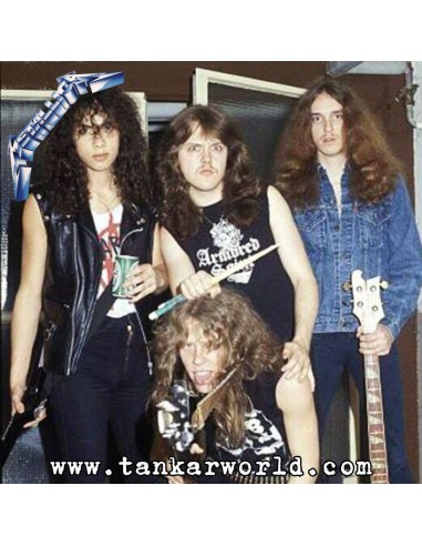 Cliff Burton Metallica Figura ReAction Wave 01 Super7 10 cm